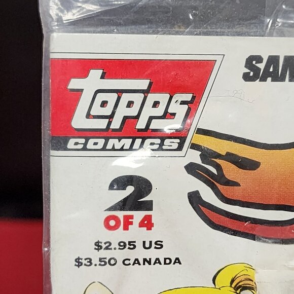 Satan's Six #2 Topps Comic 1993 Original Sealed Book Sam Keith - Picture 3 of 8